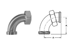 90 Degree Bevel Seat Elbows