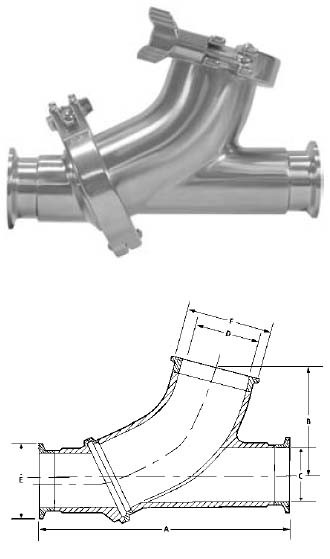 # SANB45BY-R250 - Ball Check Valves - 316L Stainless Steel - 2-1/2 in.