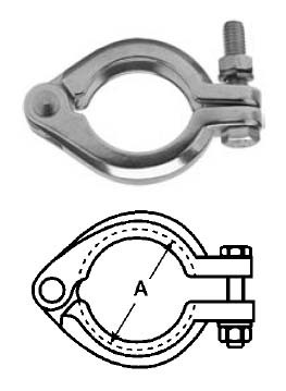 # SAN13ILB100-150 - Bolted Clamps - 1 in. x 1-1/2 in.