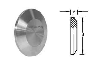 # SAN16AMP-G300 - End Caps - 304 Stainless Steel - 3 in.