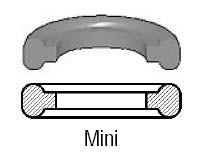 # SAN42MP-XC75 - Silicone Clamp Gasket - Clear - 3/4 in.