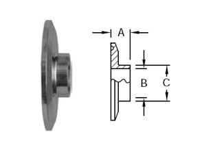 # SANB31WMP-G250150 - Reducing Ferrules - 304 Stainless Steel - 2-1/2 in. x 1-1/2 in.