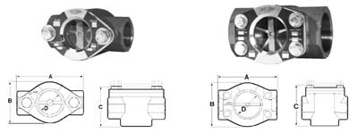 Stainless Steel Sight Flow Indicators
