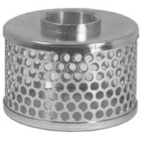 # DIXRHS35 - Standard Strainer - Round Hole Type - Zinc Plated Steel - NPSH Size: 3 in.