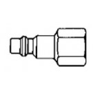 # 11-3S/S - 1/4 in. One Way Shut-Off - Female Thread - Plug - 303 Stainless Steel - 1/4 in.