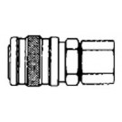 1/4 in. One Way Shut-Off - Female Thread - Manual - Industrial - Socket