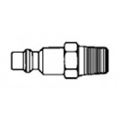 # 12-3S/S - 1/4 in. One Way Shut-Off - Male Thread - Plug - 303 Stainless Steel - 1/8 in.