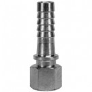 # DIX3545 - Female NPT x Hose Shank 3500 Nipple - Zinc Plated Steel - Hose Size: 3/8 in. - NPT Size: 1/4 in.