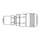 # 210-SB3 - 210 Series 1/4 in. - Reusable Hose Clamp - Automatic Socket - Brass Body / Steel Sleeve - 1/4 in. x 1/2 in.