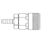 # 310-4604 - 310 Series 3/8 in. - Hose Stem (Require Hose Clamps) - Automatic Socket - 1/4 in.