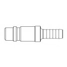 # 59-5 - 5 Series 1/2 in. - Hose Stem (Require Hose Clamps) - Plug - Steel - 3/8 in.