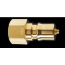 K1S - FHK Series - Two Way Shut-Off - Plug - Steel - Body Size: 1/8 in. - Thread Size: 1/8 FPT