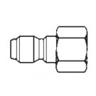 # 12FPS - FST Series - Straight-Thru Type - Female Thread - Plug - 303 Stainless Steel - 1/8 in.