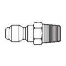 # 12MPS - FST Series - Straight-Thru Type - Male Thread - Plug - 303 Stainless Steel - 1/8 in.