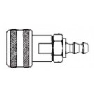 1/4 in. One Way Shut-Off - Push-On Hose Stem - Automatic - Socket