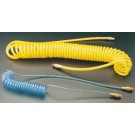 FPR532-10B-T - Polyurethane Recoil Hose - ID x OD: 5/32 in. x 1/4 in. - Length: 10 ft. - Transparent Blue