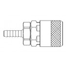 # TF4704 - TF4 Series 3/8 in. - Hose Stem (Require Hose Clamps) - Automatic Socket - 5/16 in.