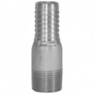 # DIXBST15 - King Combination Nipples NPT Threaded End No Knurl - Brass - 1-1/4 in.