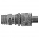 # DIXQM66 - Dix-Lock Quick Acting Couplings - Male Locking Head x Male NPT - Plated Steel - 1/2 in.