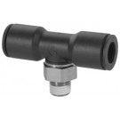 # DIX31080818 - Male Swivel Branch Tee (Tube to Male NPT) - Tube O.D.: 5/16 in. - Male NPT: 3/8 in.