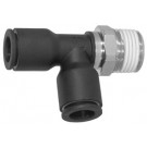 # DIX31036014 - Male Swivel Run Tee (Tube to Male NPT) - Tube O.D.: 3/8 in. - Male NPT: 1/4 in.