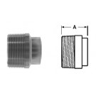 # SANB19WB-G400 - Male NPT x Weld Adapters - 304 Stainless Steel - 4 in.