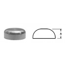 # SANB16W-G100 - Unpolished Weld End Caps - 304 Stainless Steel - 1 in.