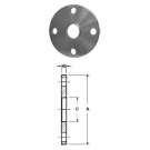 # SANB38SL-R150 - Unpolished Weld Flanges - 316L Stainless Steel - 1-1/2 in.