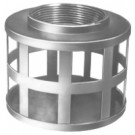 # DIXSHS20 - Standard Strainer - Square Hole Type - Zinc Plated Steel - NPSH Size: 1-1/2 in.