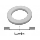 Accordion PTFE Cam and Groove Gasket